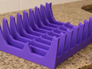 Dishes drying rack Lids storage rack for the kitchen