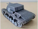 SG-122 122 mm M-30 mounted howitzer SPG - WW2 miniatures arm-1