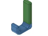 Hook with cap. Print without supports!-0