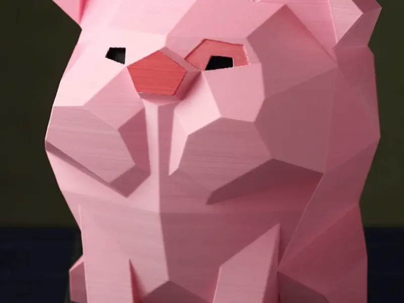 Low Poly Piggy Bank