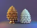 pine fruit candle mold-4