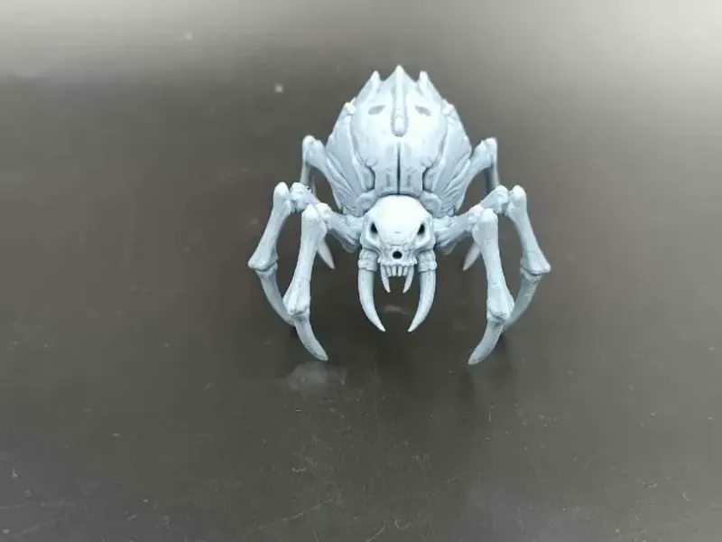 Bone Skeletal Spider - Miniature - Halloween Decor