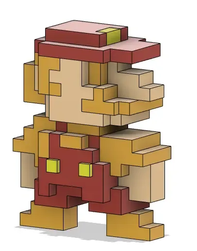 Süper Mario 8 bit klasik