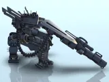 Odtis combat robot (21) - sci-fi science fiction future 40k-3