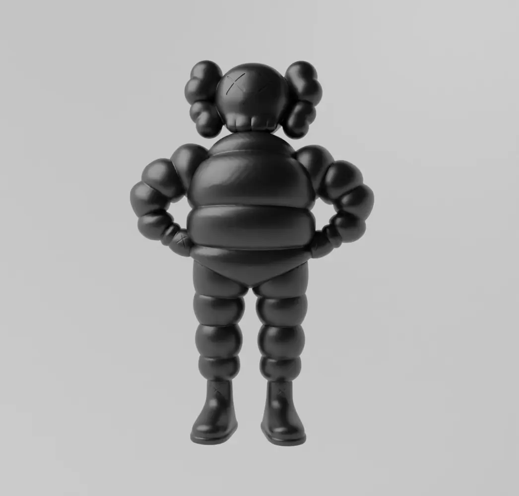 Kaws Chum Art Toy Fan Art