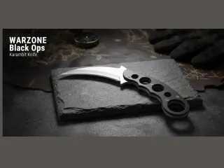 Karambit Knife WARZONE Black Ops