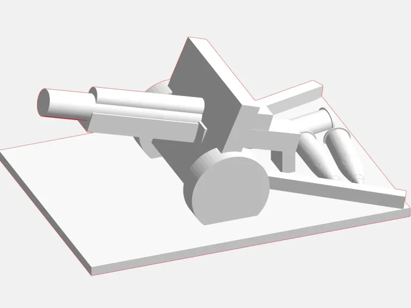Army man play howitzer simplified print. Army men, GI Joe,