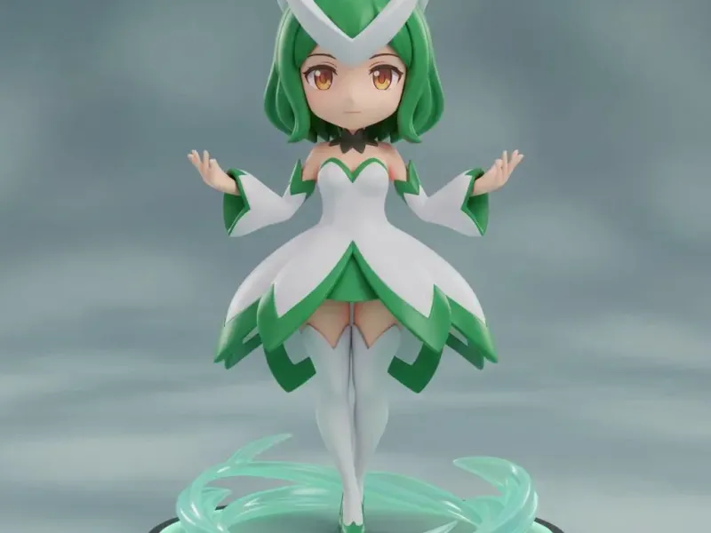 Verdia Zephyr – Chibi Wind Spirit