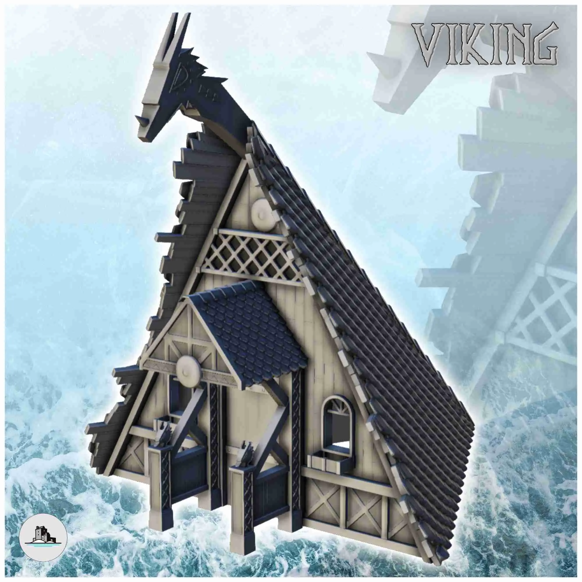 Wikingerpackung - Szenerie mittelalterliche Miniaturen warhammer terrain