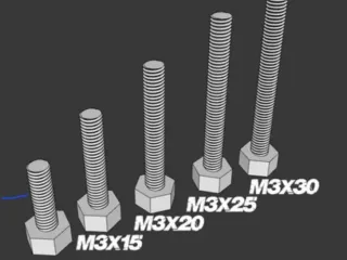 screws M3