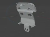 Renault Austral Rear Bumper Tow Hook Cover STL File - 2-Piec-1