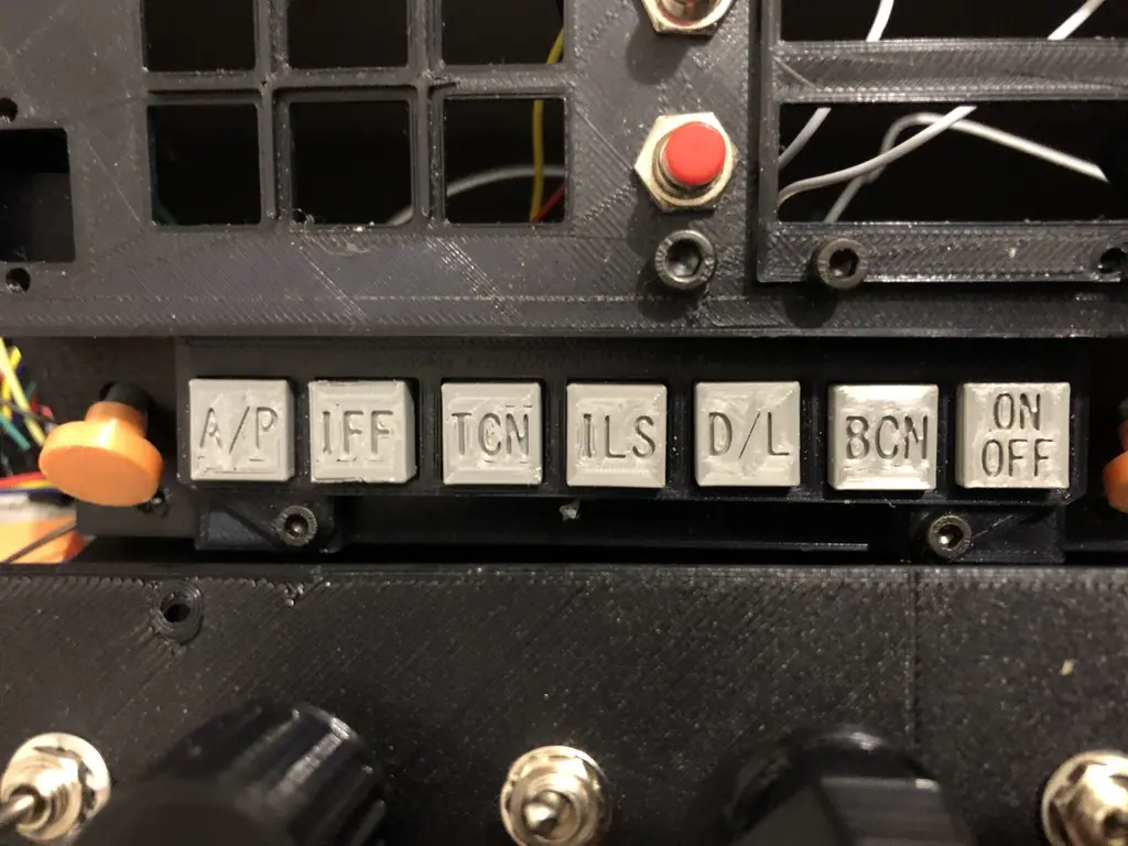 3D 프린터 도면 | 3MF 파일 다운로드 | F/A-18C UFC Button | Creality Cloud, image size:1024x768