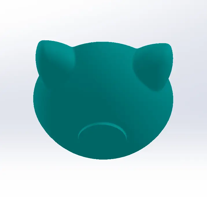 Cat bowl with drinker