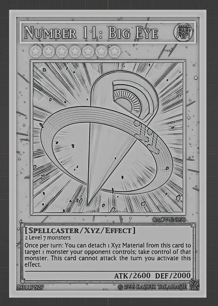 big eye yugioh card Big Eye (FMR)
