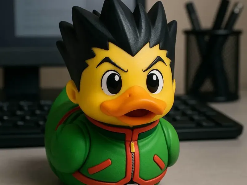Rubber Duck - Hunter x Hunter - Gon Freecss - 3d print