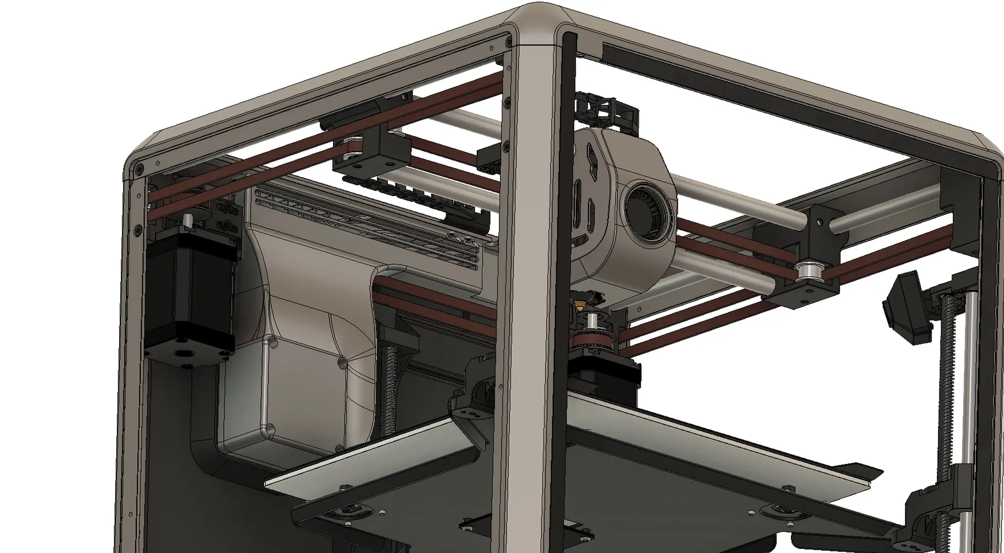 Creality K1 Rear Fan Airflow Redirector (Back Fan Cover)