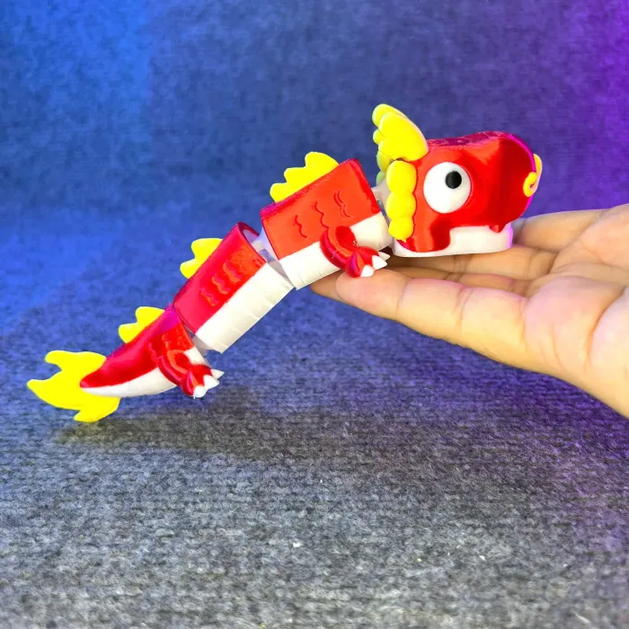 3D Printer Files | 3MF File | Cute Dragon Flexi - Articulated - STL ...