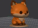 Chibi Forest Fox Figurine – Noah0x03-1