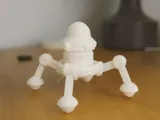 Space robot figurine-2