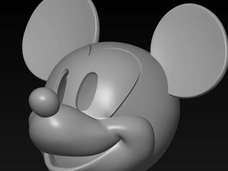 3D printable Multipurpose piggy bank Mickey Mouse head