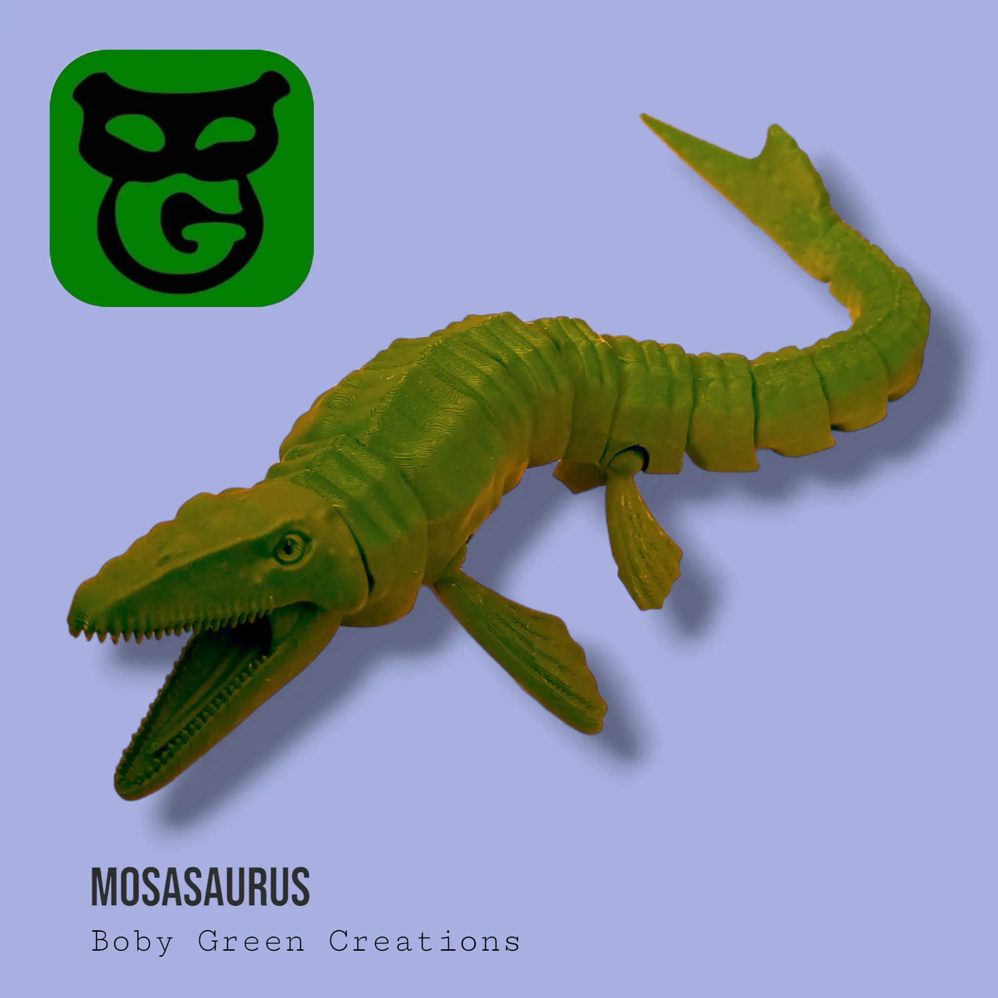 Mosasaurus V2 Flexi