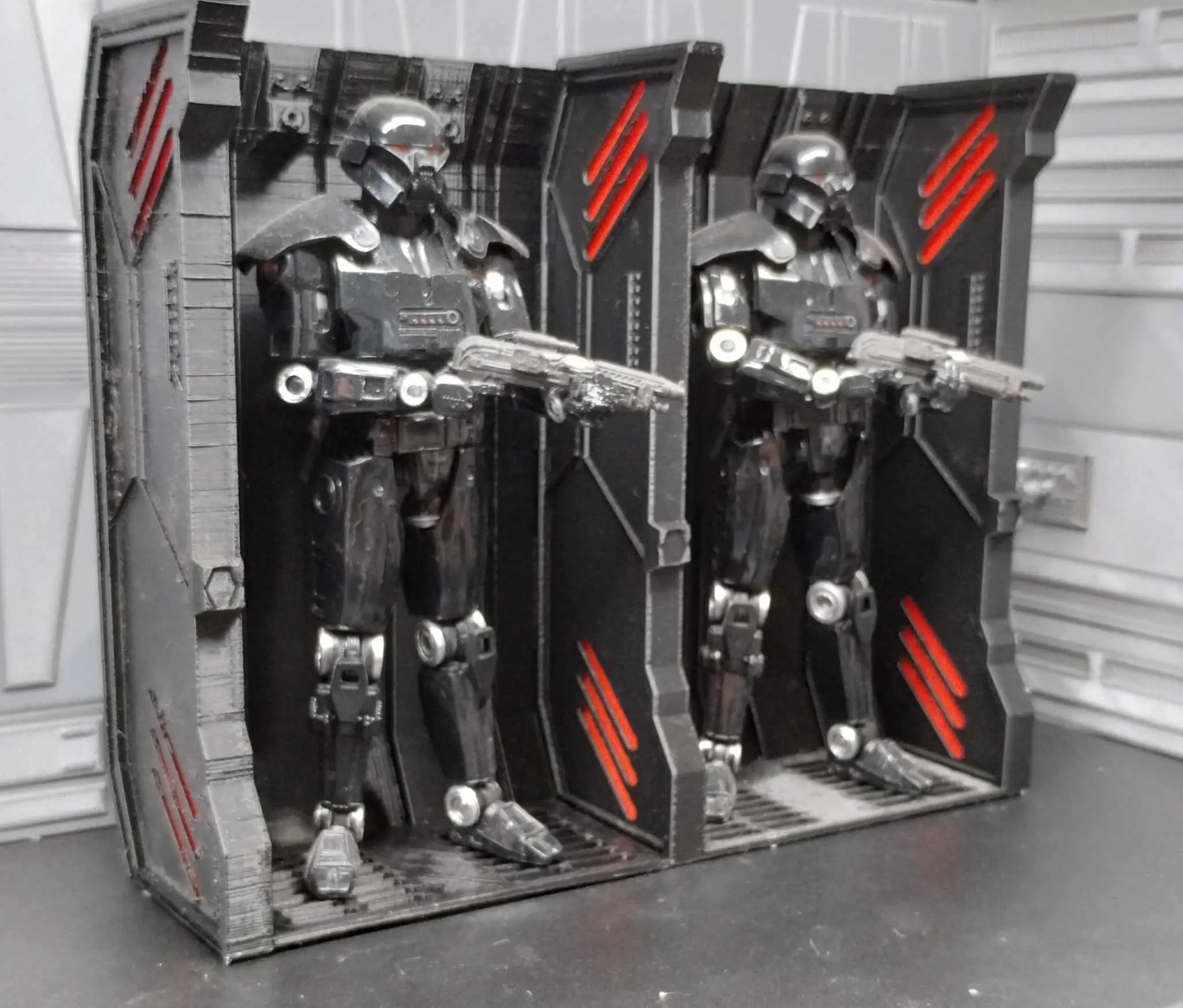 Characters & Creatures STL Download - Baía de armadura do Dark Trooper ...