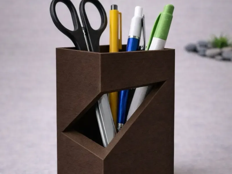 Square Pen Holder