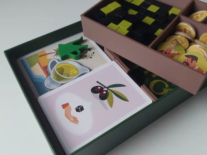 Oliva Board Game Insert | Organizer & Storage Solution