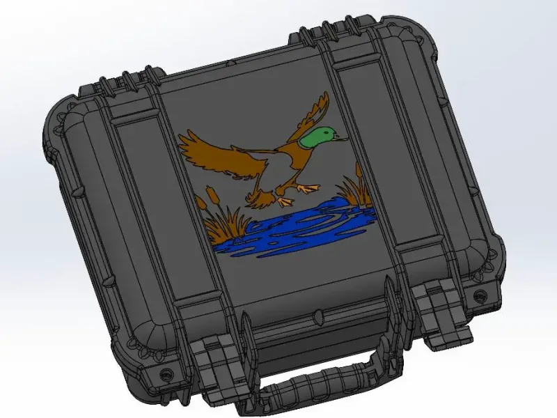 Compact Container Duck Design