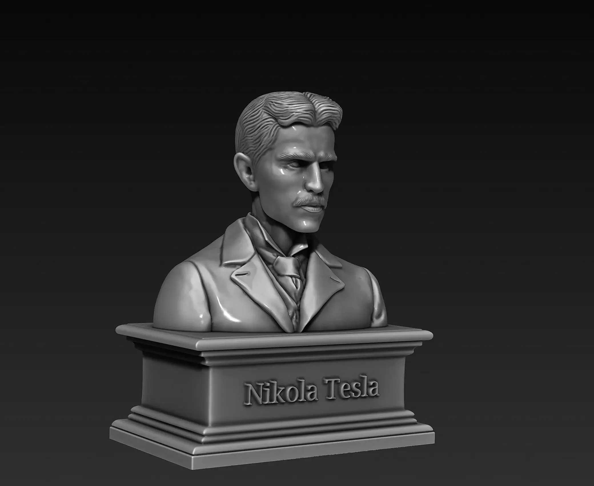 Bust of Nikola Tesla