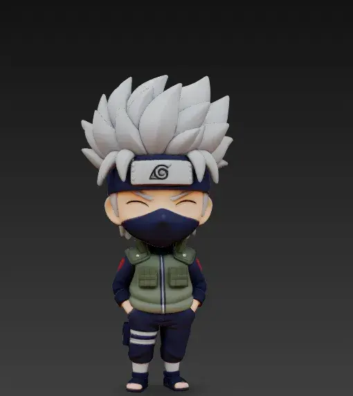 Kakashi Hatake Fan Art Miniature