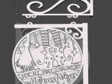 deco colgante con soporte de pared hocus pocus-4