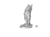 wolf sculputure-2
