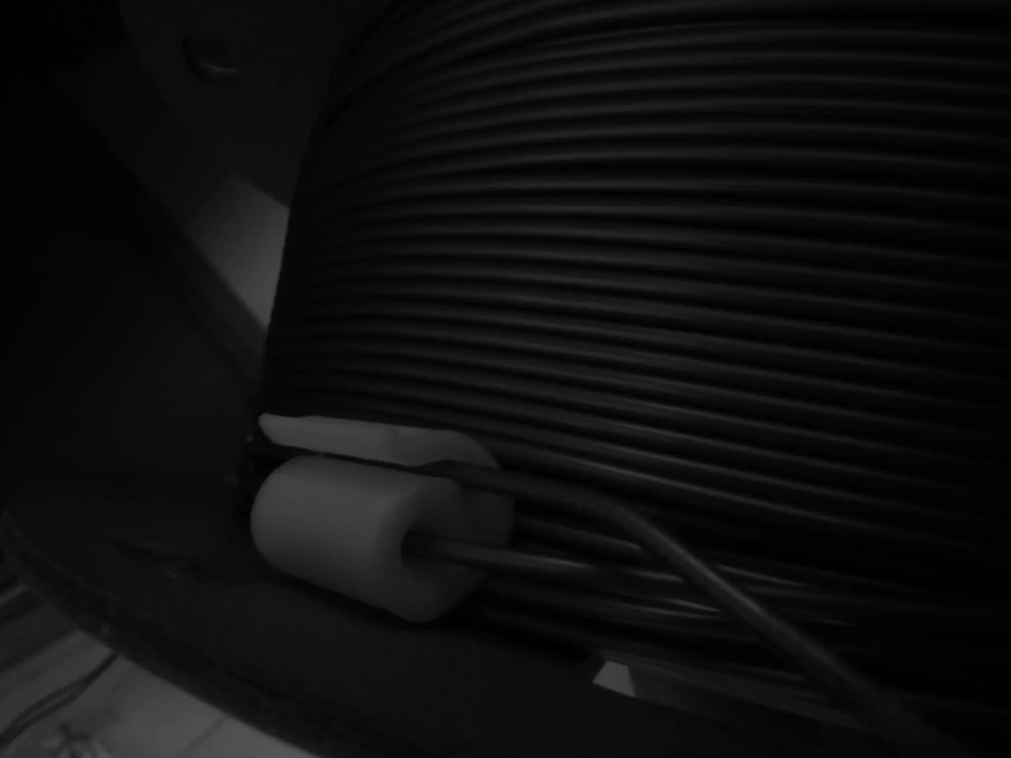 On Spool Filament Clip