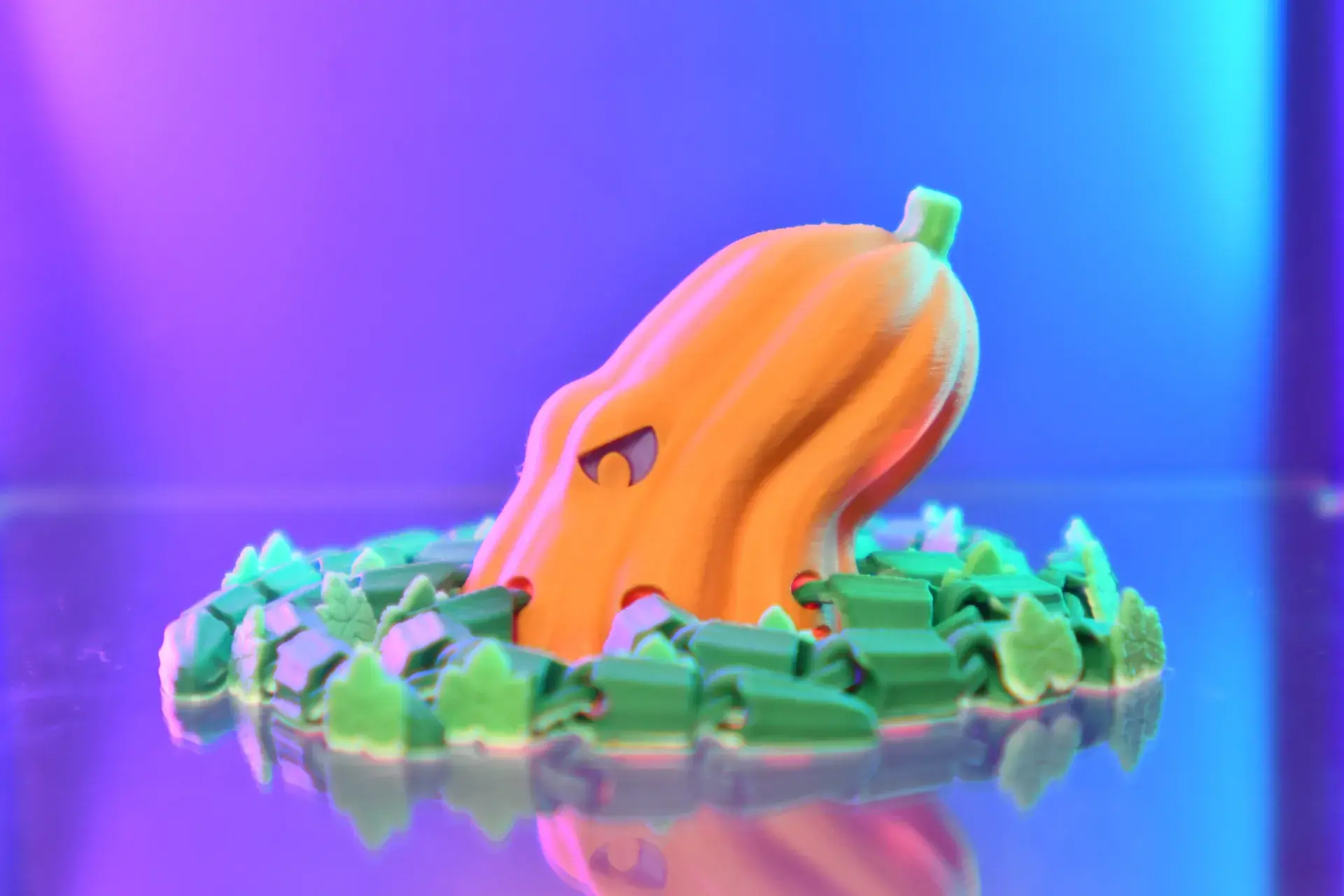 3D Printer Files | 3MF File | JACK O LANTERN OCTOPUS HALLOWEEN ...