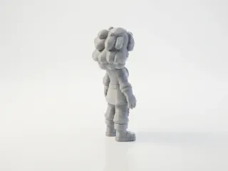 Cute Lady Traveller Chibi Figurine 3D Printable