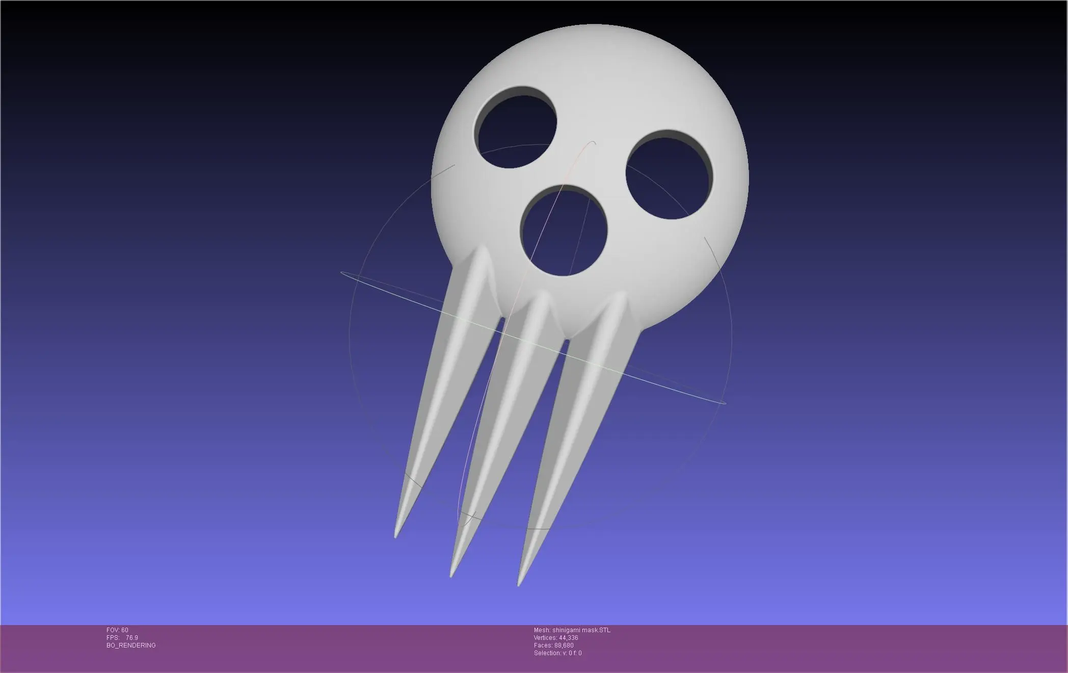 Soul Eater Shinigami Mask
