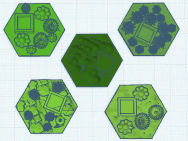 Kerkael TM Foret 5 templates