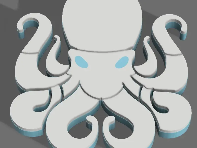 Large Octopus Light