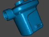 Electric pump 3D scan mesh-3