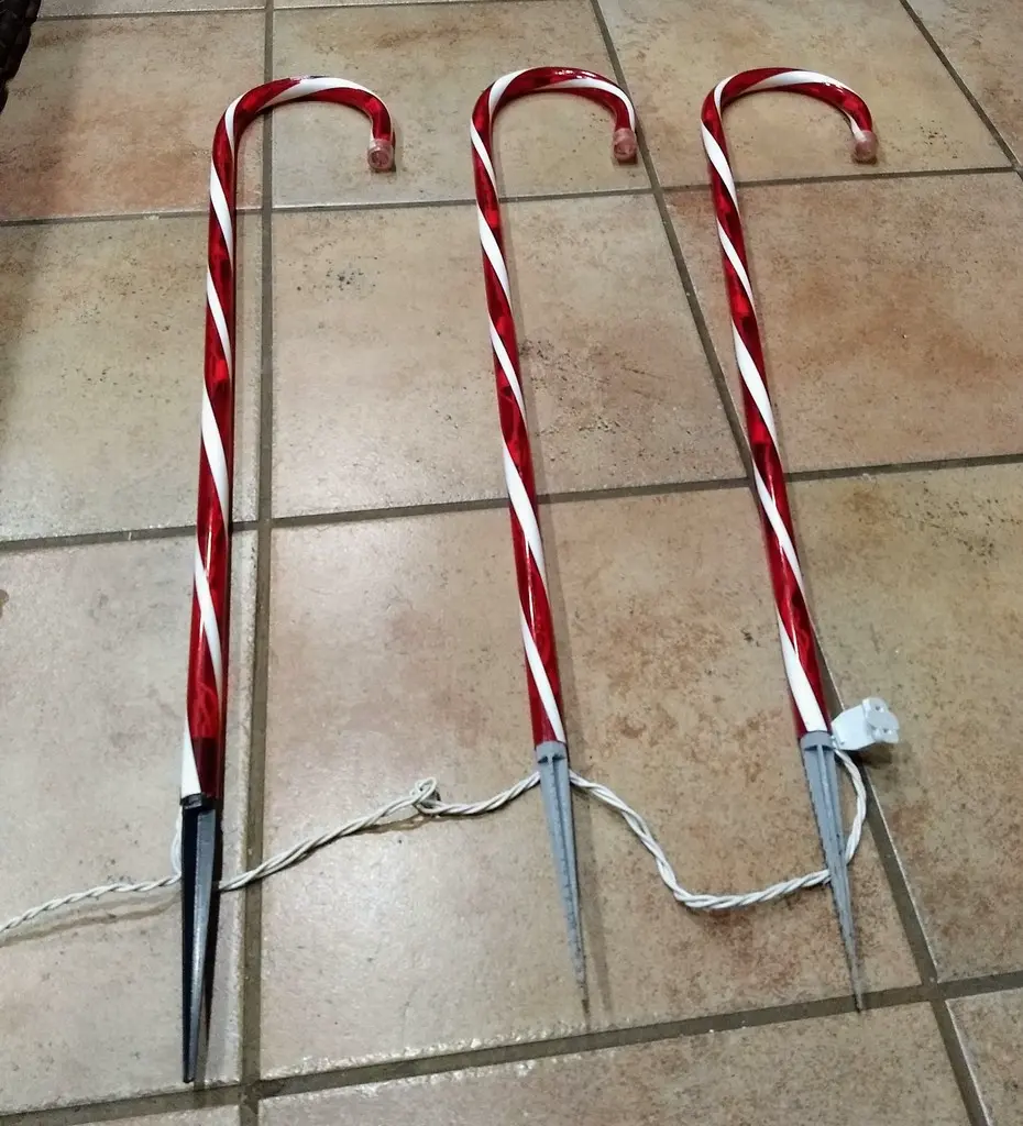 Replacement Yard Stake for Decorative Candy Canes
