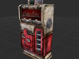 Fallout New Vegas Nuka-Cola Vending Machine