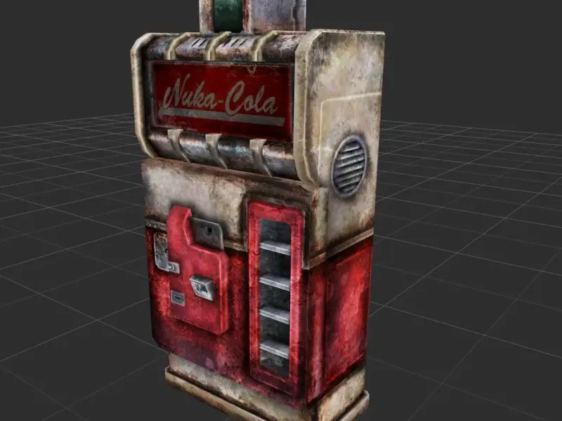Fallout New Vegas Nuka-Cola Vending Machine