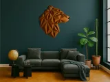 Geometric Bear head - wall design-0