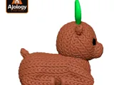 Cute Knitted Moose – STL & 3MF Files for 3D Printing-6