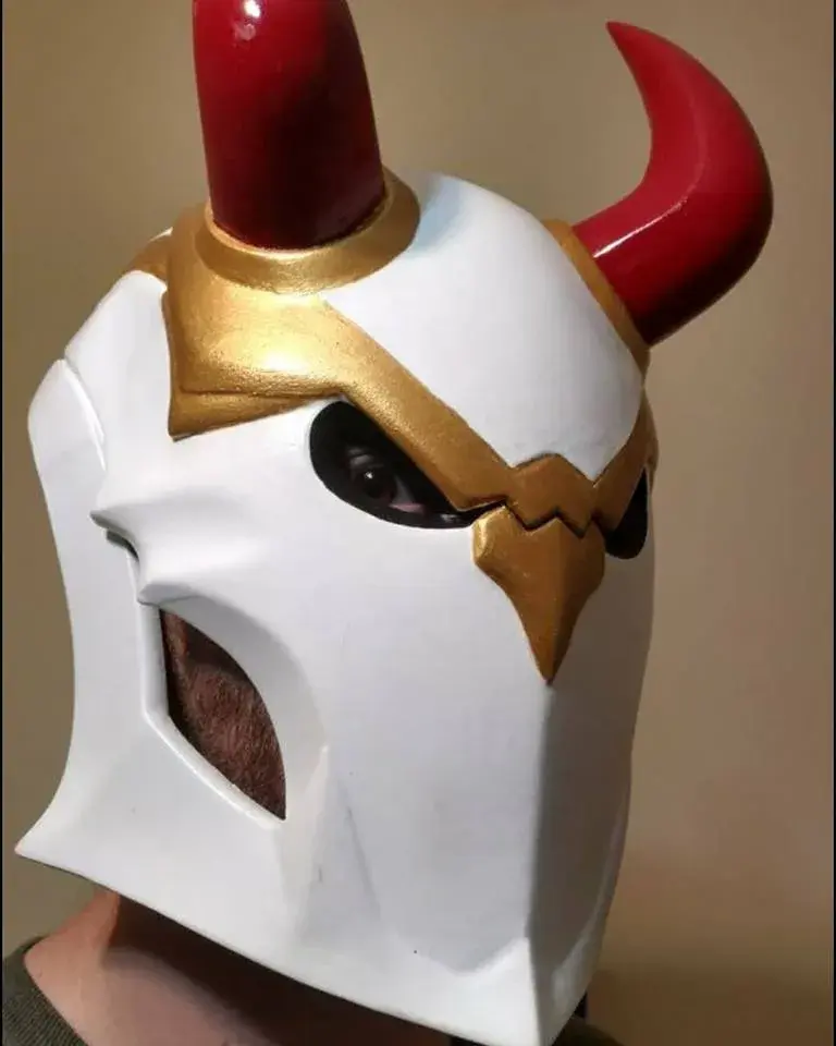 Blood Moon Jhin Mask League of Legends Cosplay LOL