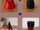 3D Printed Cone Passthrough Fidget !!!!!!!-2