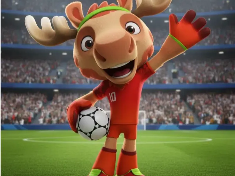 MAPLE - mascotte du Canada pour la Coupe du monde de football 2026
