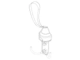Wall Mounted Bathroom Hooks-4