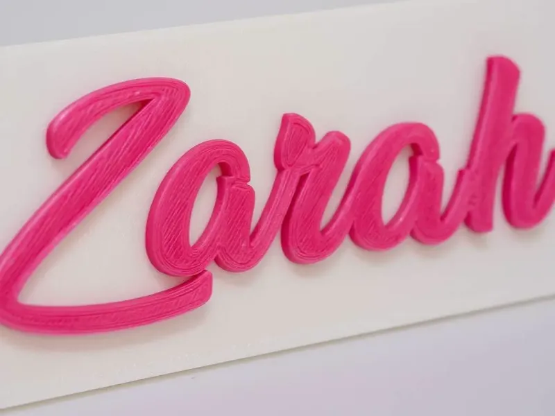 Personalized Nameplate